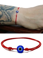 Red String Evil Eye Bracelet Protection Good Luck Valentines Gift Men Women USA