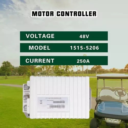 Carro de golf Curtis Club Car Precedent 1515-5206 48V 250A controlador 103982301 - Imagen 9 de 10
