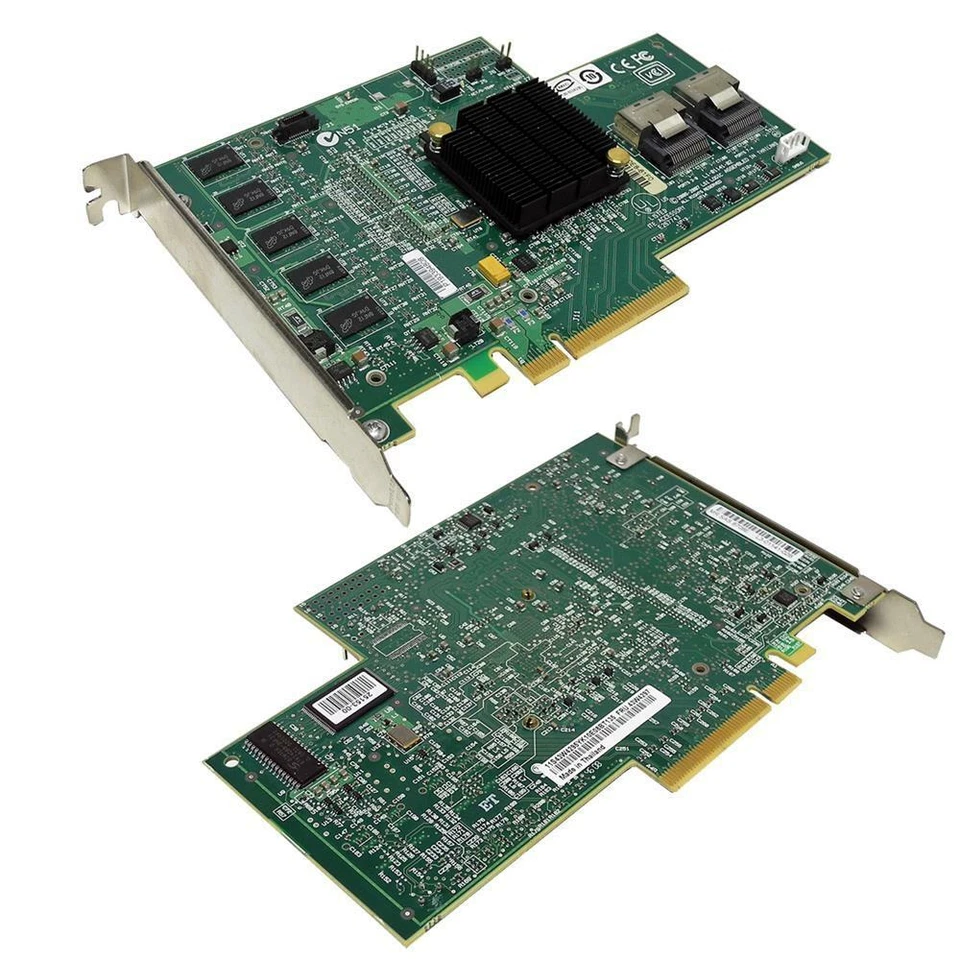 IBM ServeRAID MR10i SAS SATA RAID Controller 43W4297 PCI-E x8 + Kabel 41Y3884 - Bild 2 von 3