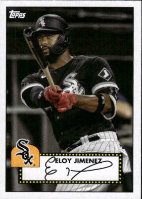 2021 Topps Eloy Jimenez #T52-37 1952 Topps Redux Chicago White Sox