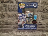 Funko Pop Captain America 32 Special Edition Art Series Marvel Avengers ☆