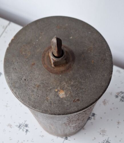 Piezas para heladera manual de metal vintage - Imagen 2 de 8