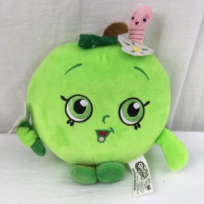 Small Shopkins Green Apple Blossom Pillow Plush Stuffed Animal Toy 8 Ebay