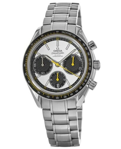 New Omega Speedmaster Racing Chronometer White Men&#039;s Watch 326.30.40.50.04.001