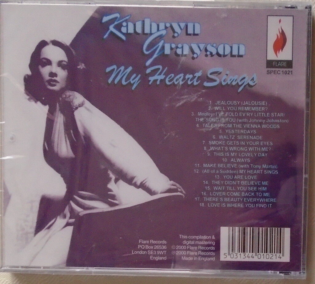 KATHRYN GRAYSON - My Heart Sings - CD - BRAND NEW | eBay