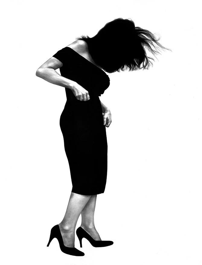 Robert Longo Men in the Cities 1993 Poster Wall Art Print Large Size New Clear - image 4 of 4