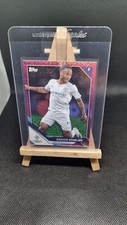 TOPPS 2021-22 UCL JAPANESE RAHEEM STERLING #2 109/125 FUCHSIA MOJO REFRACTOR