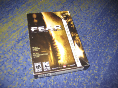 F.E.A.R. GOLD EDITION - INKL EXTRACTION POINT PC DVD FEAR 