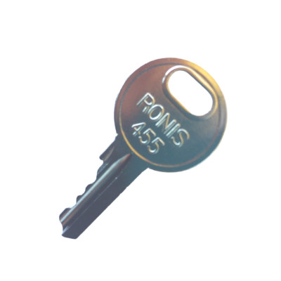 Ronis 455 Ignition Key for Manlifts fits Snorkel Genie & More 