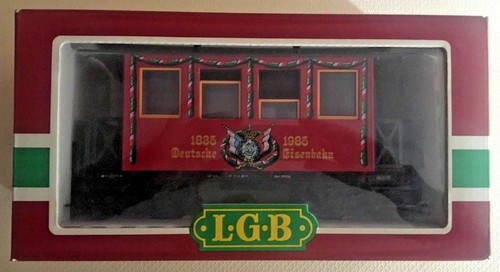 LGB 3150 Wappenwagen 1835-1985 Deutsche Eisenbahn Geburtstagsparty LGB NEU OVP | Zustand: Neu