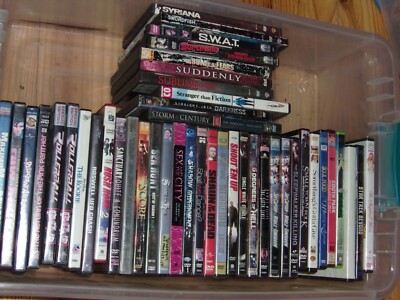 You Pick DVDs 1 for $6.50, 2 for $7.60, 3 for $9.07, 4 for $11.00 Free Shipping