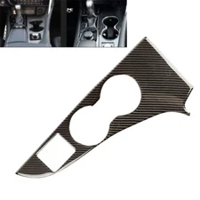 Real Gloss Carbon Fiber Center Cup Holder Trim Cover Fits 16-19 RX350 RX450H