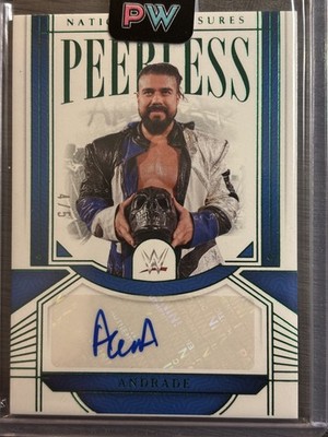 2024 Panini National Treasures WWE - Peerless Signatures Andrade ''Cien'' Almas...