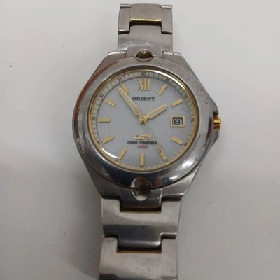 ORIENT LIGHT-POWERD 4000 Solar Men's Watch Stainless Steel 45mm