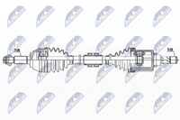 Nty Antriebswelle NPW-NS-146 FüR Nissan Juke F15 Dig Dci