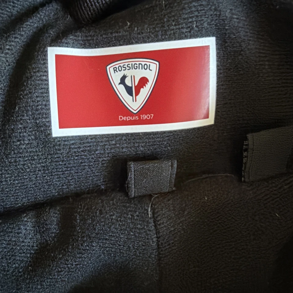 Rossignol Pantalones de Esquí Nieve Tirantes Para Hombres Medianos Azul Marino Oscuro Impermeables XL Usados Foto 3 de 4