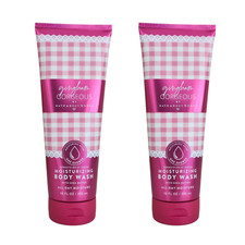 2 BRAND NEW Bath Body Works Gingham GORGEOUS Moisturizing Body Wash 10 oz