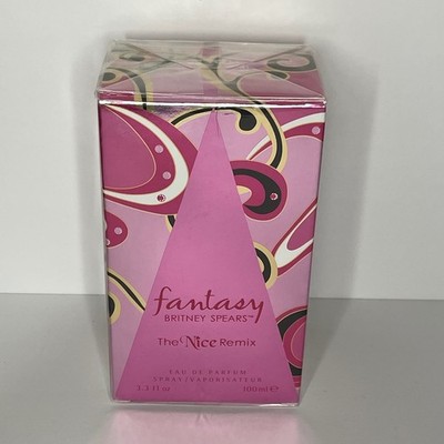 Britney Spears Fantasy The Nice Remix Eau de Parfum 3.3oz 100ml Spray New Sealed