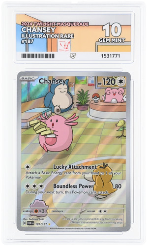 Chansey graded ACE 10 for sale on eBay