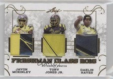 2016 Leaf US Army All-American Bowl Gold 20/20 Javon McKinley Tony Jones Jr 0b2