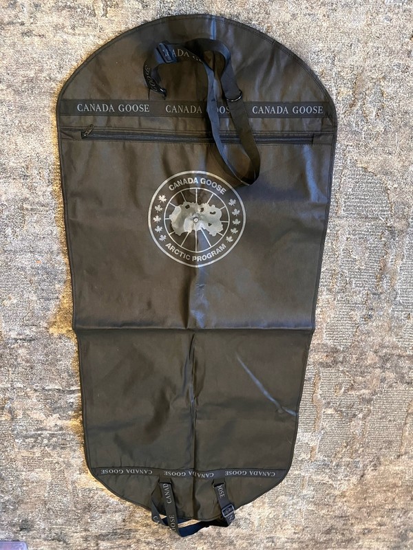 Canada Goose Garment Bag Black Dust Cover Coat Jacket Storage Breathable || NEW