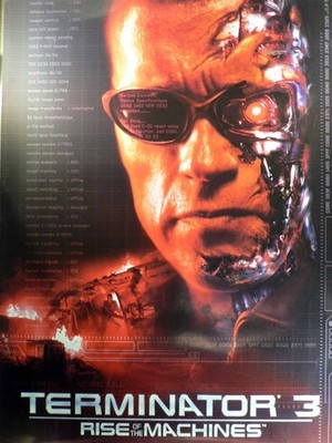 Terminator 3 - Rise Of The Machines - Filmposter 90x60cm gerollt (2)