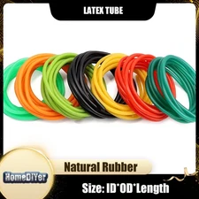 Colorful Latex Tube Natural Rubber Pipe Hose Elastic Slingshot Laboratory Tool
