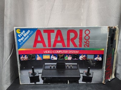 🎮 Vintage Atari 2600 Console — Complete in Original Box Tested