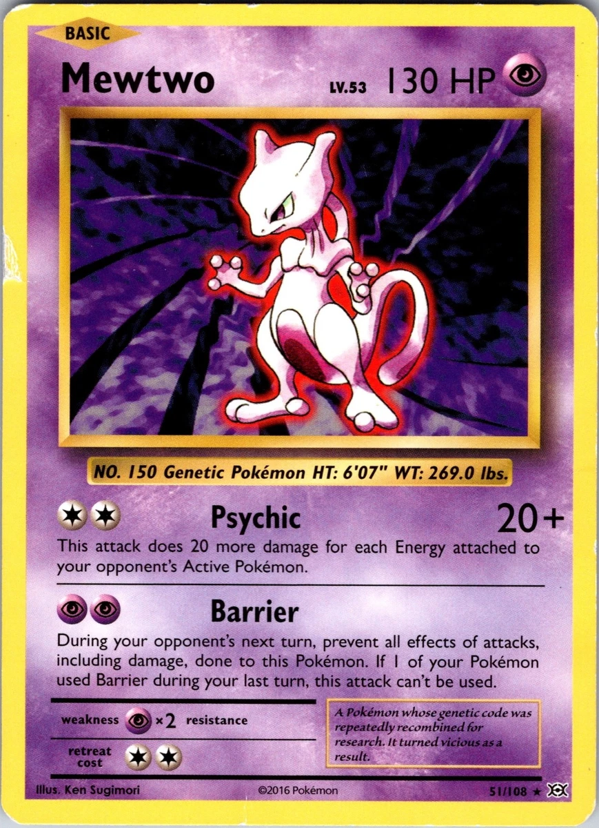pokemon mewtwo card ebay Pokémon Mewtwo Individual Evolutions Cards for sale