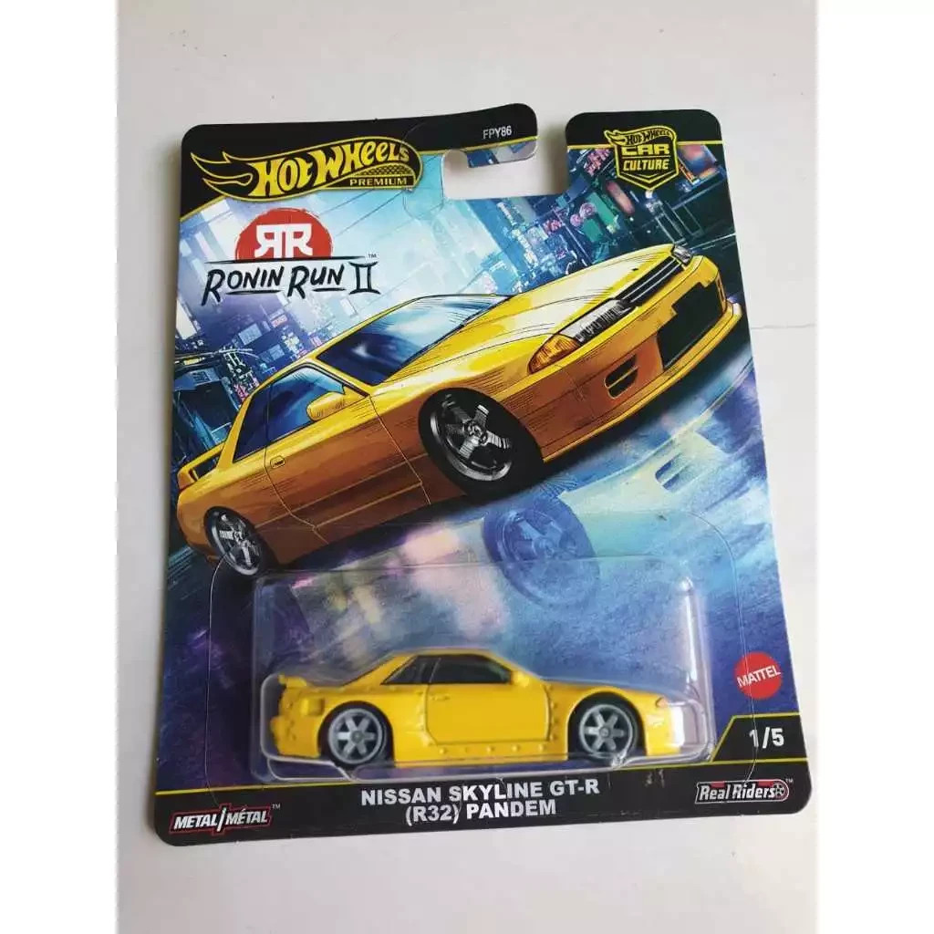INHAND 2025 Hot Wheels Premium Ronin Run ll ' NISSAN SKYLINE GT-R