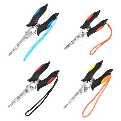 Multifunctional Fishing Line Cutter Fish Mouth Clamps Fishing Hook Remover Plier