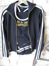 Bebe Sport Women's Complete Workout set Jacket, Tank, & Pants  Size XS