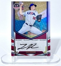 2025 Panini Stars & Stripes Liam Peterson Auto #NTS-LP USA Collegiate Florida