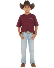 Wrangler 20X Boys' Light Wash Slim Bootcut Stretch Denim Jeans - 112365685