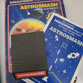 Mattel Intellivision Console 2609 A Bundle, Intellivoice Module, 8 Games, Read