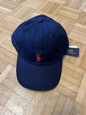Polo Ralph Lauren Mütze Blau 8-20 Verstellbar
