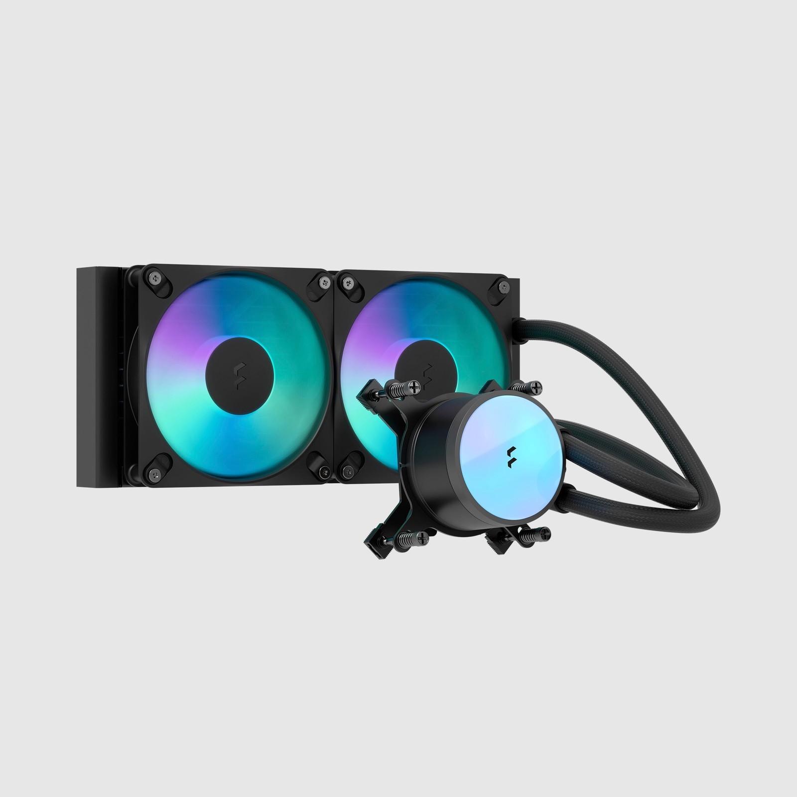 Fractal Design Black Radius 240 Rgb All-In-One Liquid Cpu Cooler - Fd-W-Ra1-2402 - Image 4
