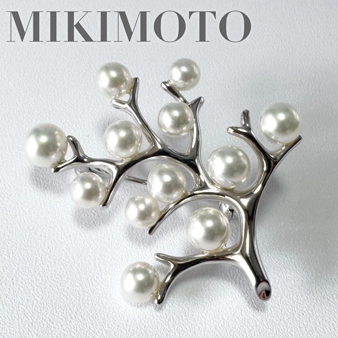 Mikimoto Pearl Sterling Silver Fine Brooches & Pins for sale | eBay