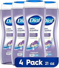 Dial Body Wash, Lavender  Jasmine, 21 Ounce Pack of 4 