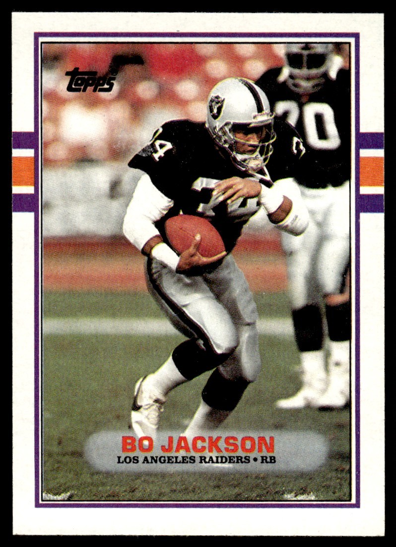 1989 Topps Bo Jackson Los Angeles Raiders #269