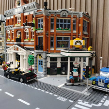 Large 32x32 Road Baseplate Compatible Building Blocks City Construction