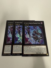 3X Guadaña The Phantom Knights of Malévola súper rara CORI-EN037 se envía 7/3
