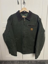 Carhartt Detroit Jacket Large Green