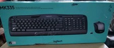 Logitech MK335 Wireless Desktop Keyboard  Mouse Combo - Black/Silver 920-008478
