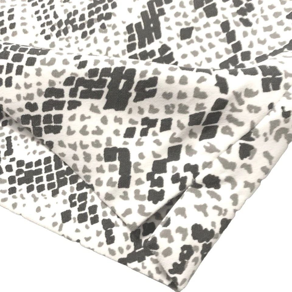 Pantalones J.Crew Mujer 10 (28x25) Gris Jamie Neutro Serpiente Recto Pull On Foto 4 de 4