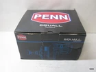 PENN Squall Low Profile Fishing Reel Black Smoke 300 Right Hand Used 7:3:1 Gear