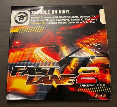 Various    Trouble on Vinyl presents Fast Lane Volume 2 (4 x 12'' vinyl) DnB