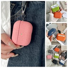 Fabric Texture Shockproof Rugged Earphone Case For Airpods Pro 3/2/1 4 3 2 1