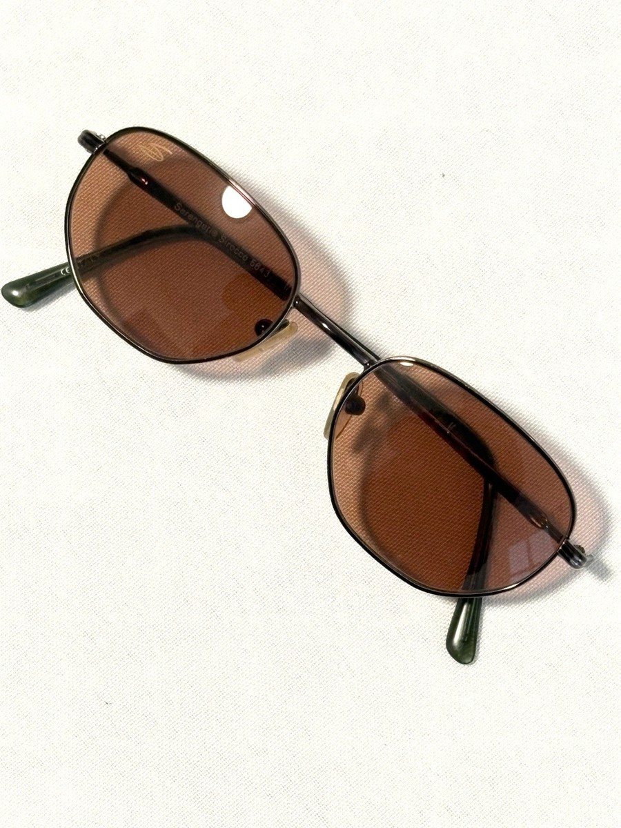 マルコ Vintage Serengeti Sirocco Sunglasses 5643 Drivers Rose