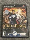 Lord of the Rings: The Return of the King PS2 LOTR CIB Disc Fee scratches